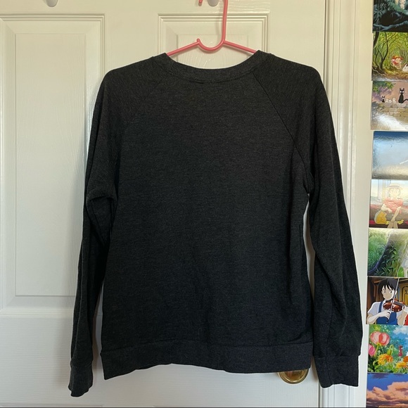 Disney Alice in Wonderland Gray Sweater Crewneck - Picture 3 of 3
